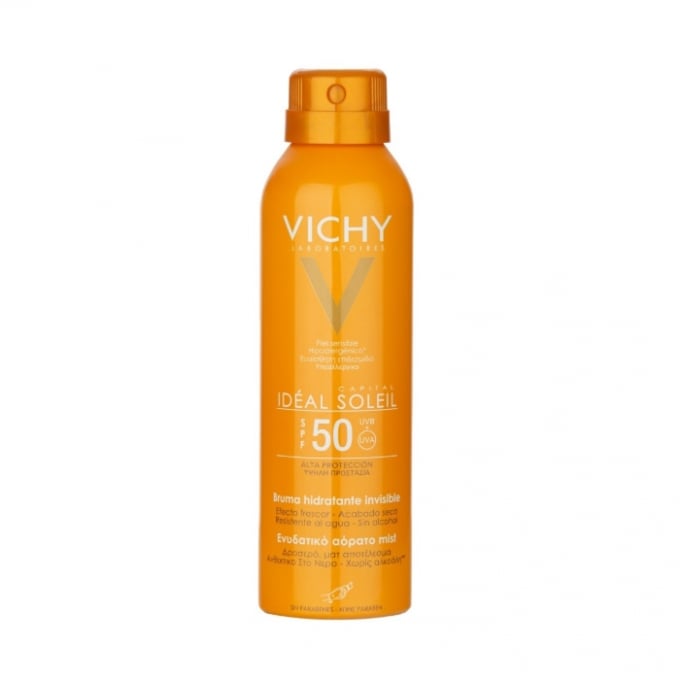 Vichy Capital Soleil Unsichtbarer Nebel 50+, 200 ml
