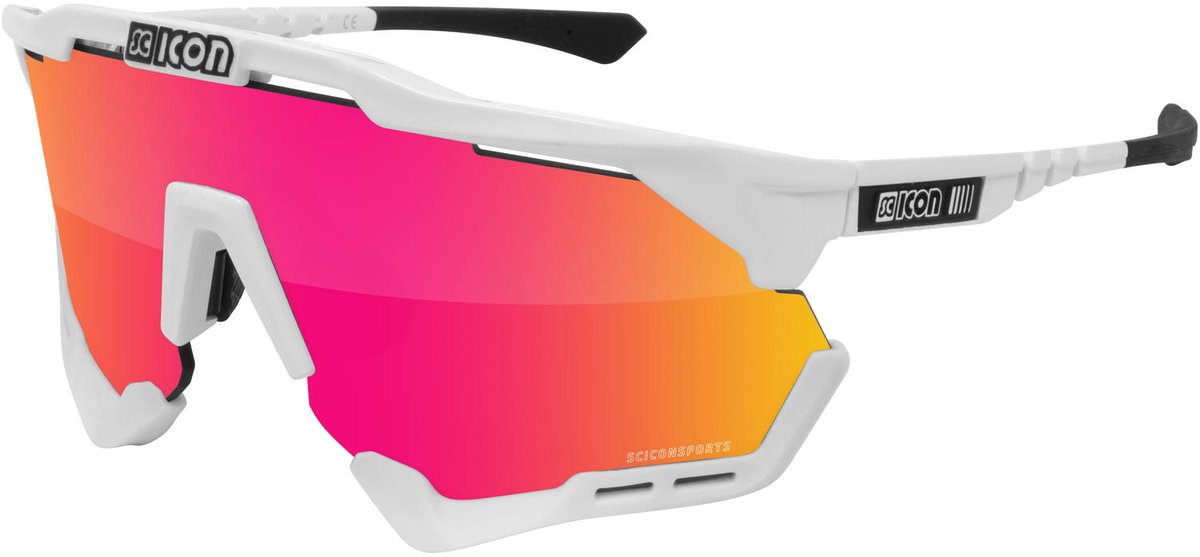Occhiali da sole Scicon aeroshade xl scnpp verre multi-reflet rouges