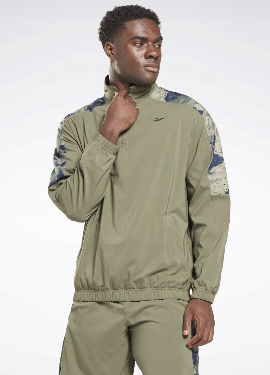 Felpa 1/4 di zip Reebok