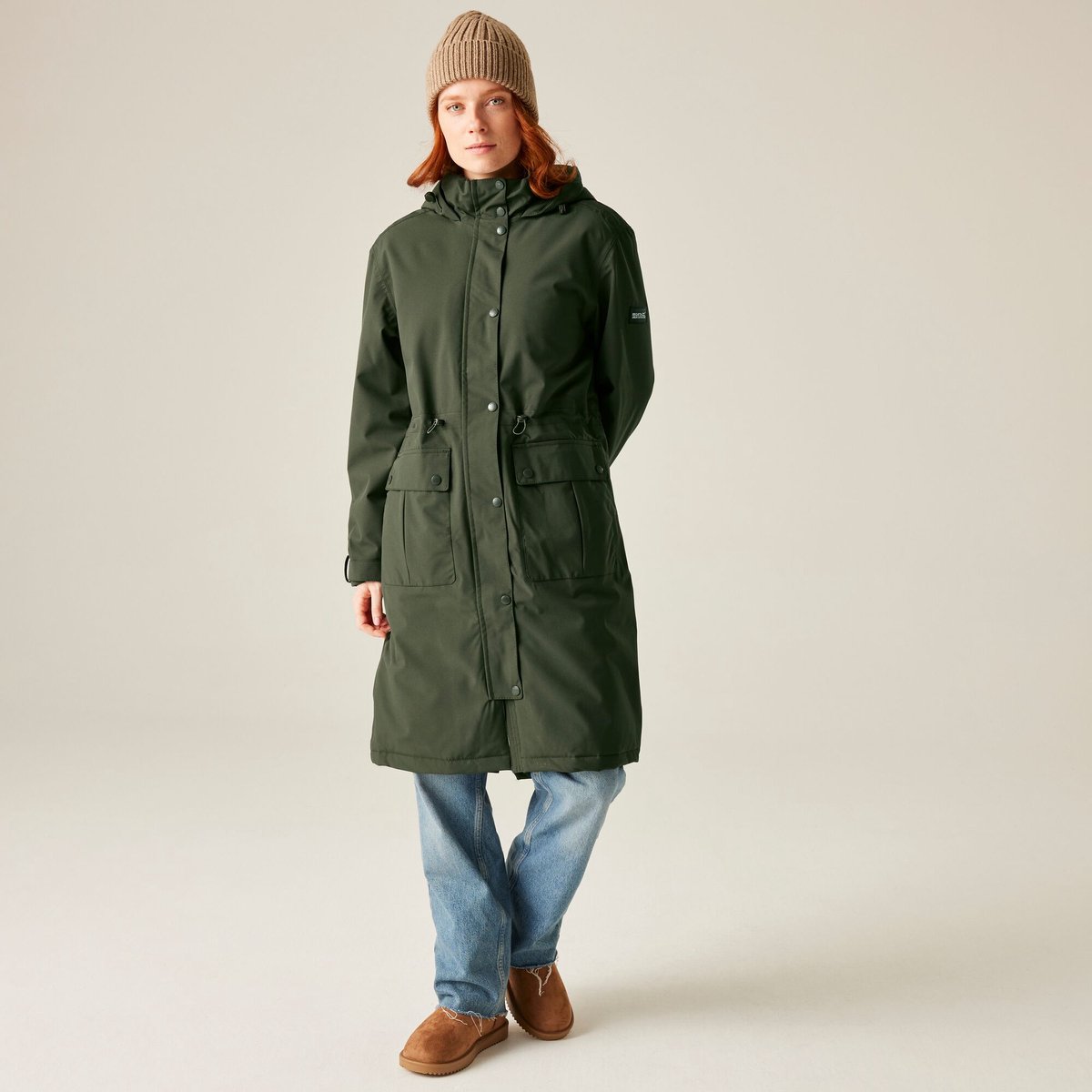 Cappotto impermeabile da donna con cappuccio Regatta Yannta