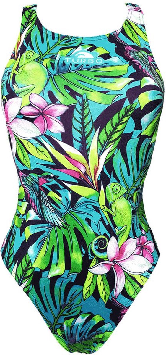 Costume da bagno donna a 1 pezzo Turbo Jungle Bird