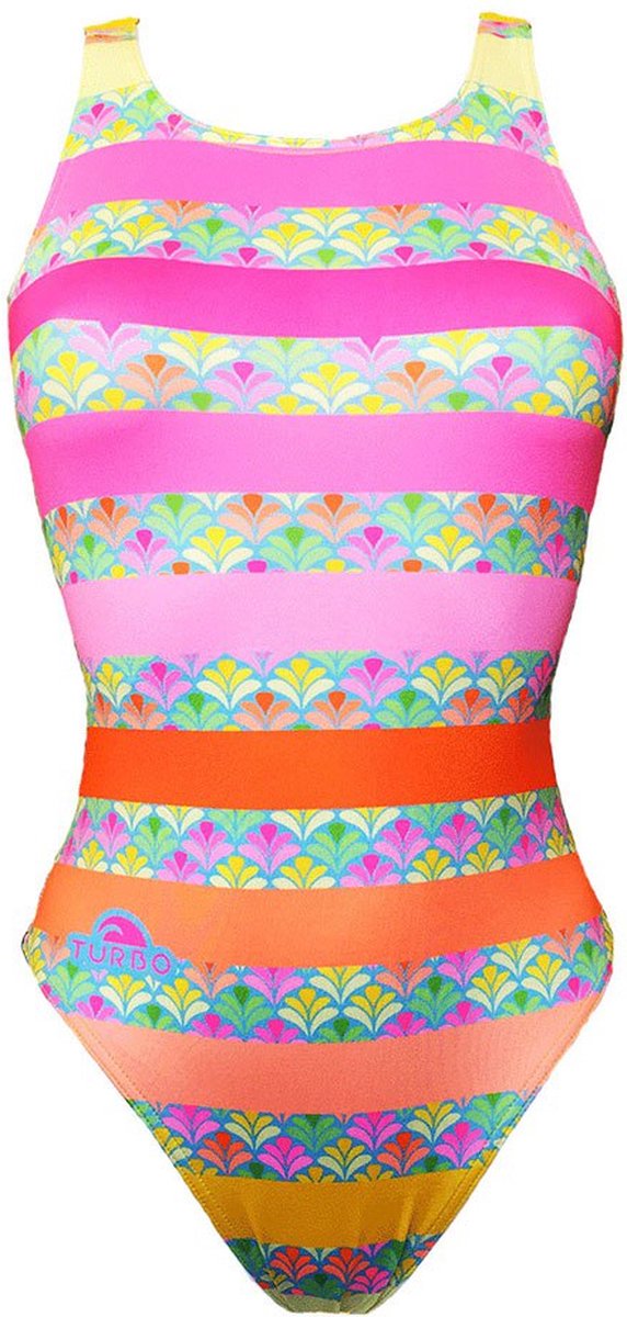 Costume da bagno donna a 1 pezzo Turbo Flu Lines