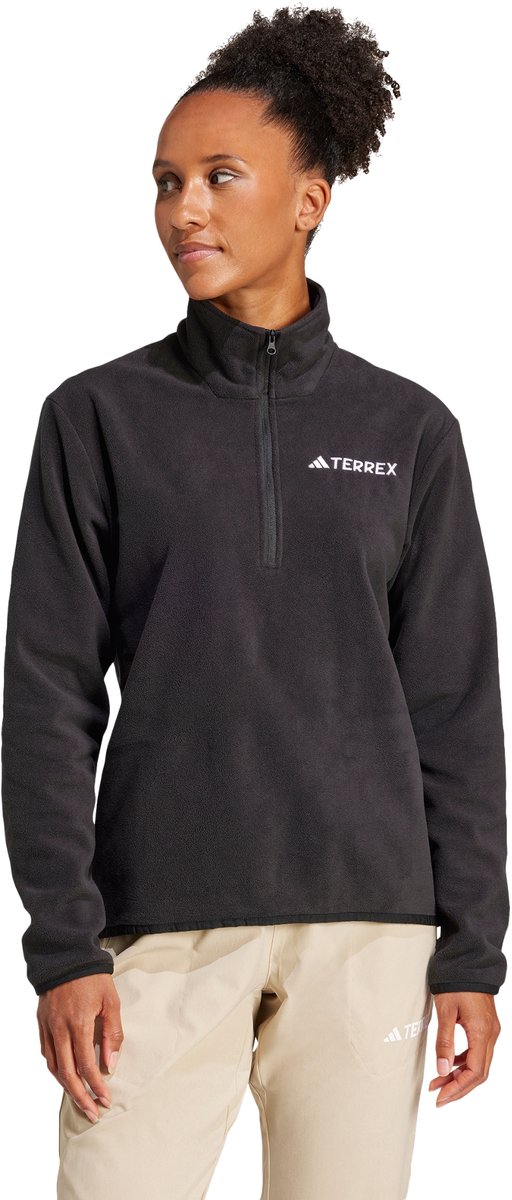 Pile da donna con 1/2 zip adidas Multi Essentials