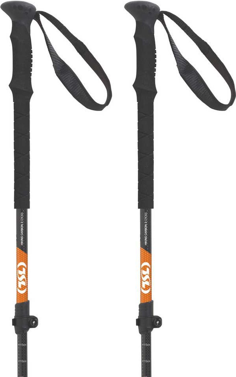 Bastoni TSL Hiking carbon 3 cross
