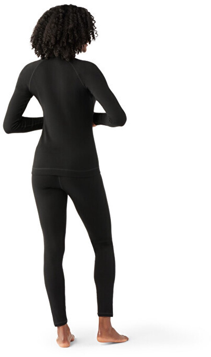 Felpa termica classica in merino donna con zip 1/4 Smartwool