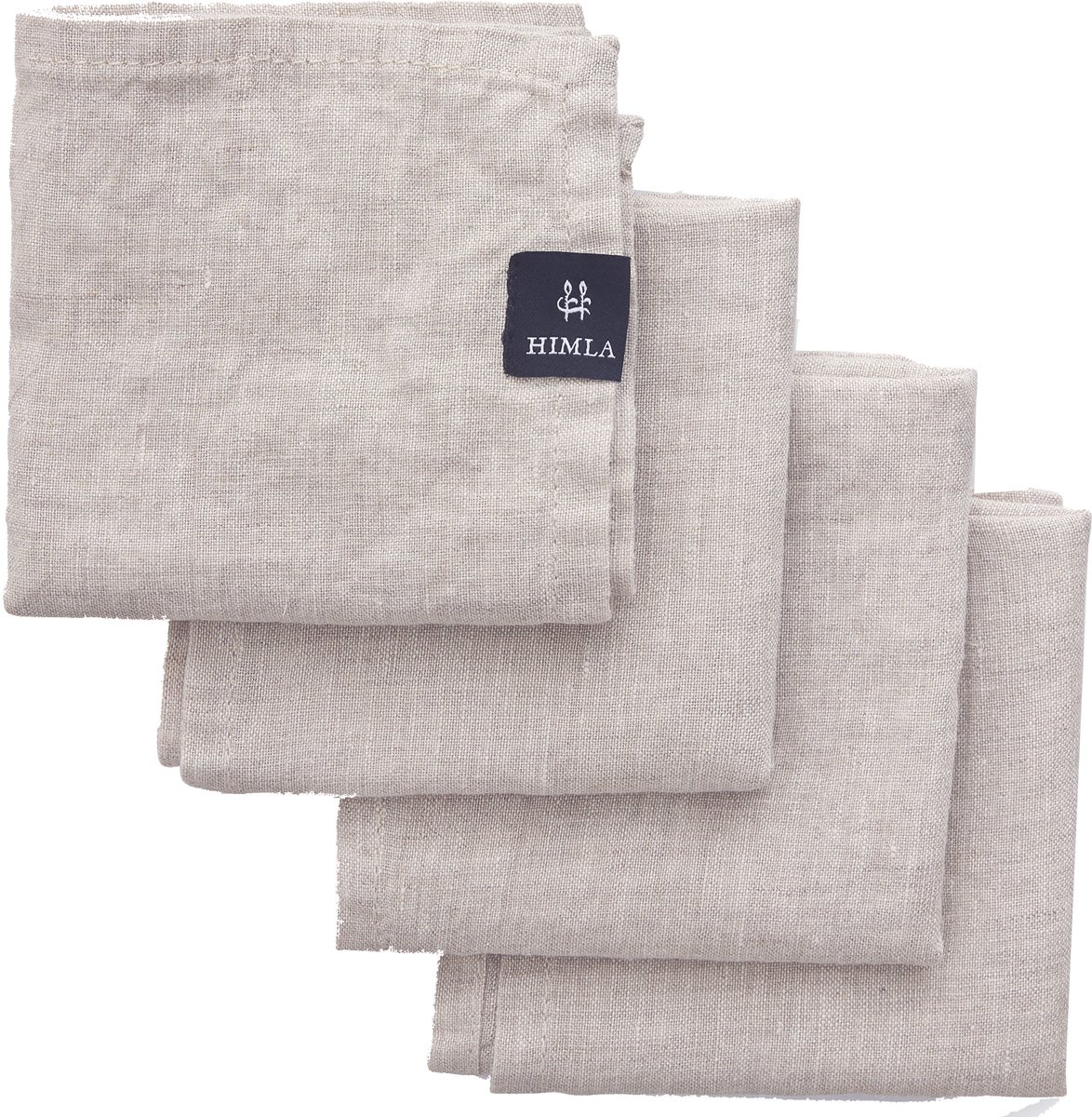 Himla Tovagliolo Sunshine confezione da 4 Ash (grigio chiaro)