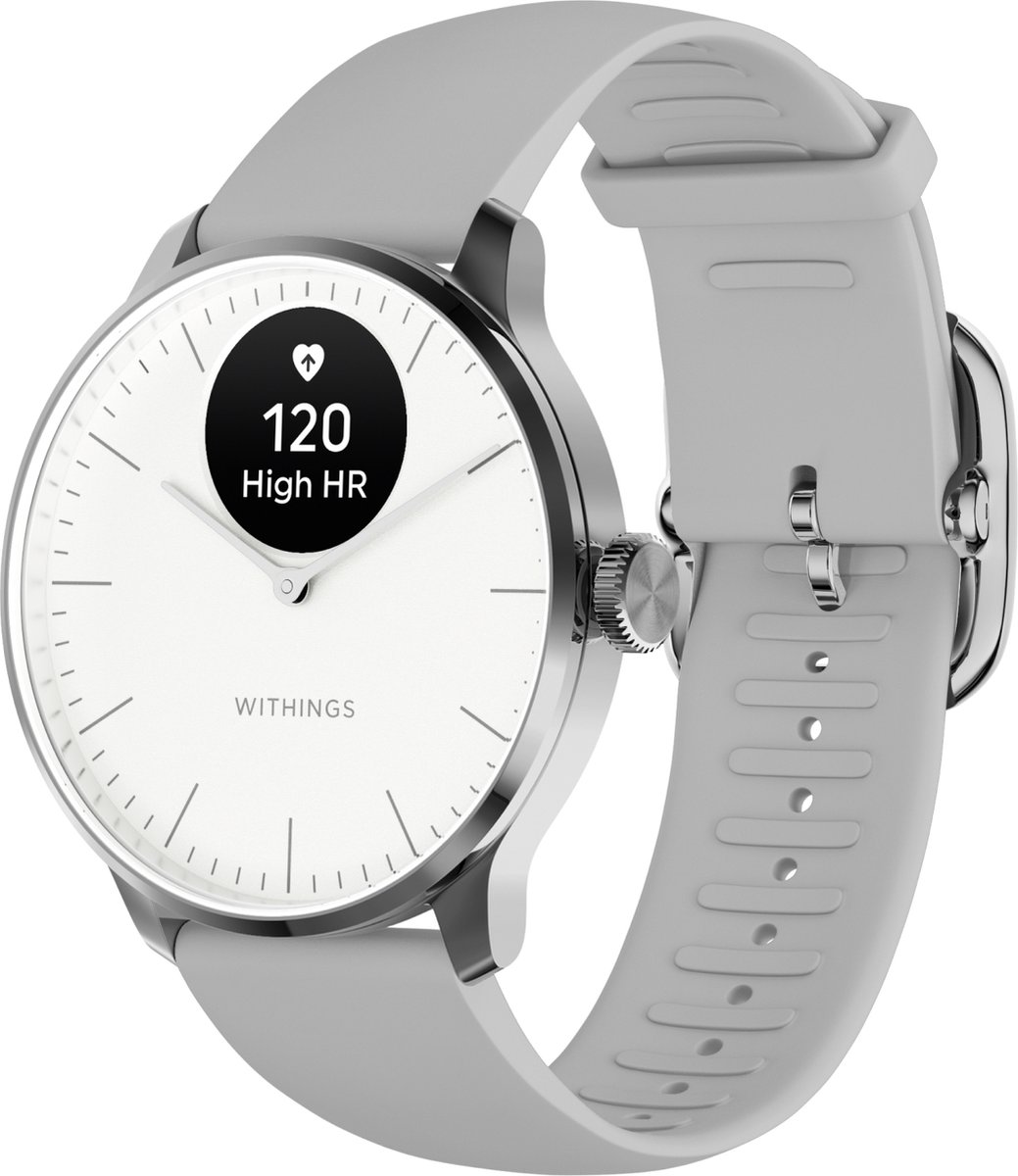Montre Withings Scanwatch Light 37mm - Suivi de santé et d'activité pour les coureurs