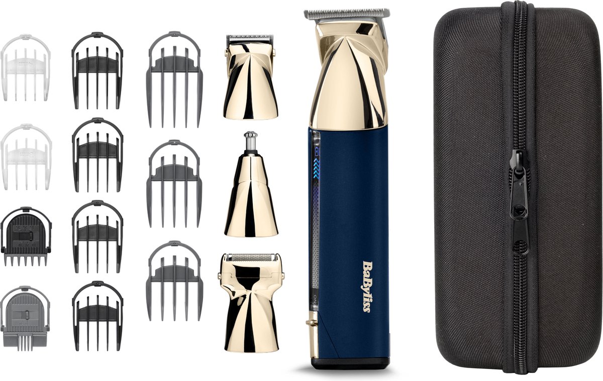 BaByliss MT992E cortadora de pelo y maquinilla Multicolor 17 Ión de litio