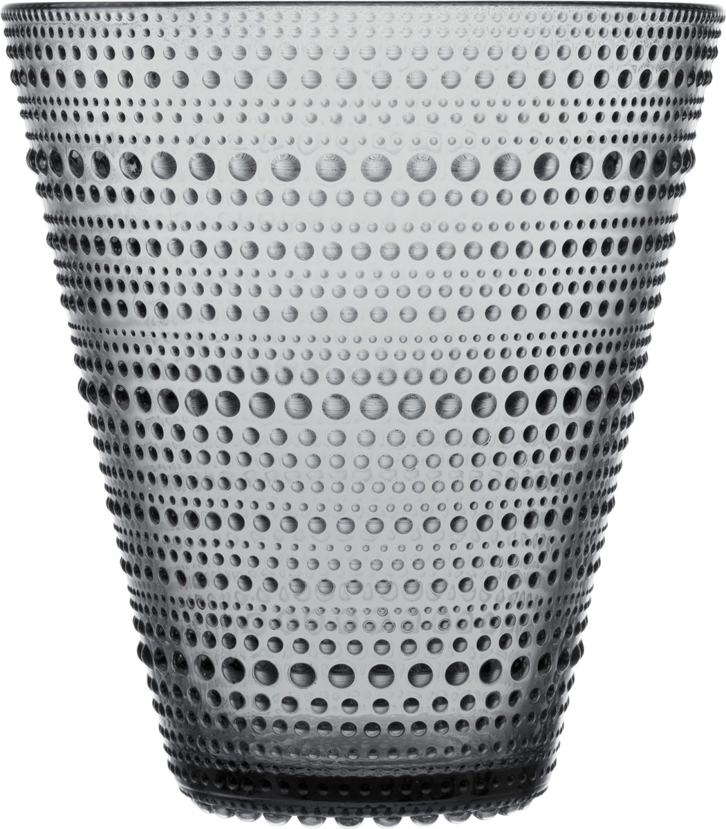Iittala Jarrón Kastehelmi gris