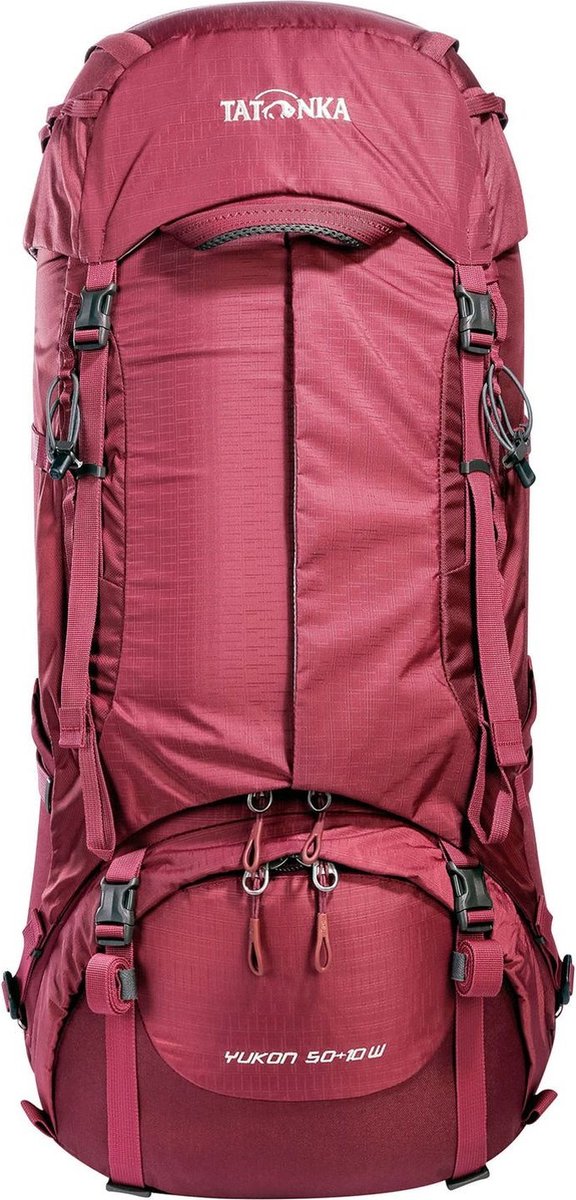 Tatonka Yukon 50+10 Women, mochila, mujer, rojo