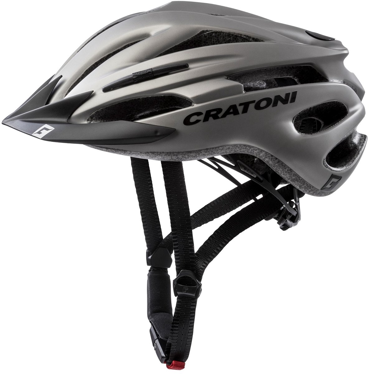 Cratoni Pacer, casco de bicicleta, gris