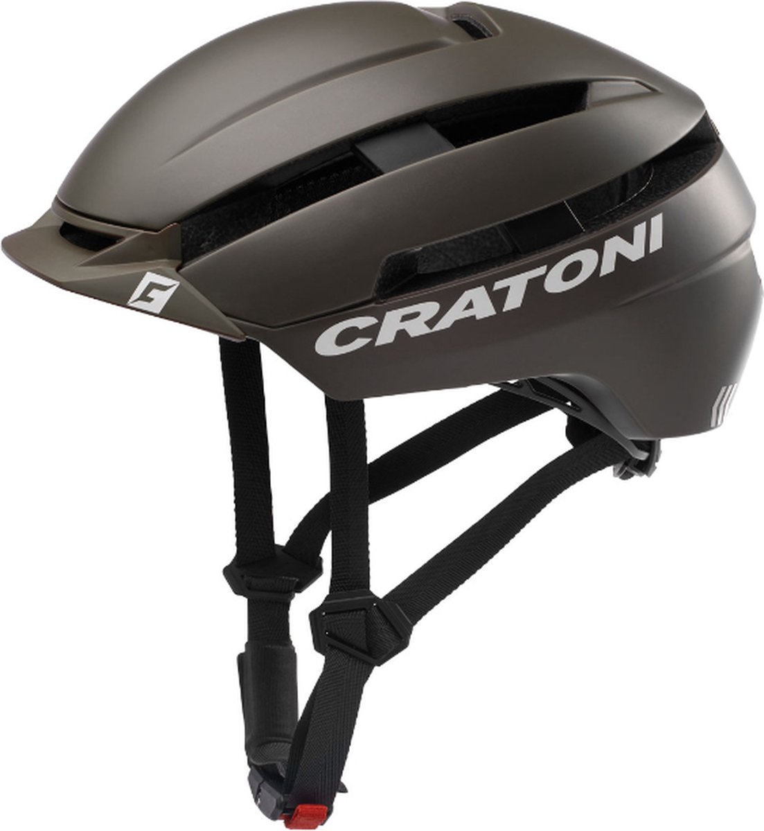 Cratoni C-Loom 2.0, casco de bicicleta, marrón mate