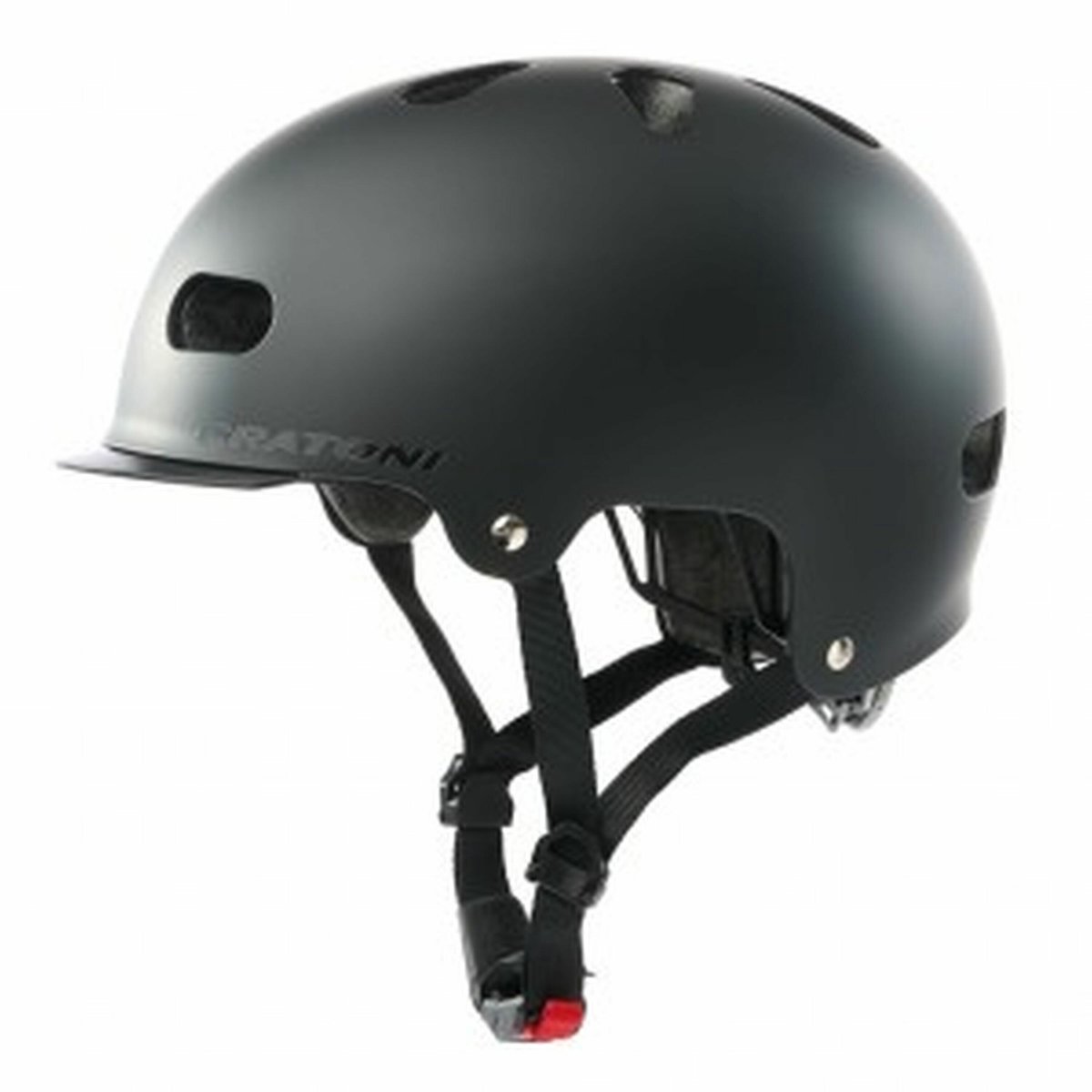 Cratoni C-Mate, casco de bicicleta, negro