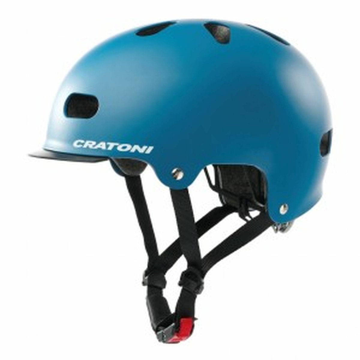 Cratoni C-Mate, casco de bicicleta, azul mate