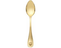 Versace Cuchara de café Versace Medusa chapado en oro 14 cm