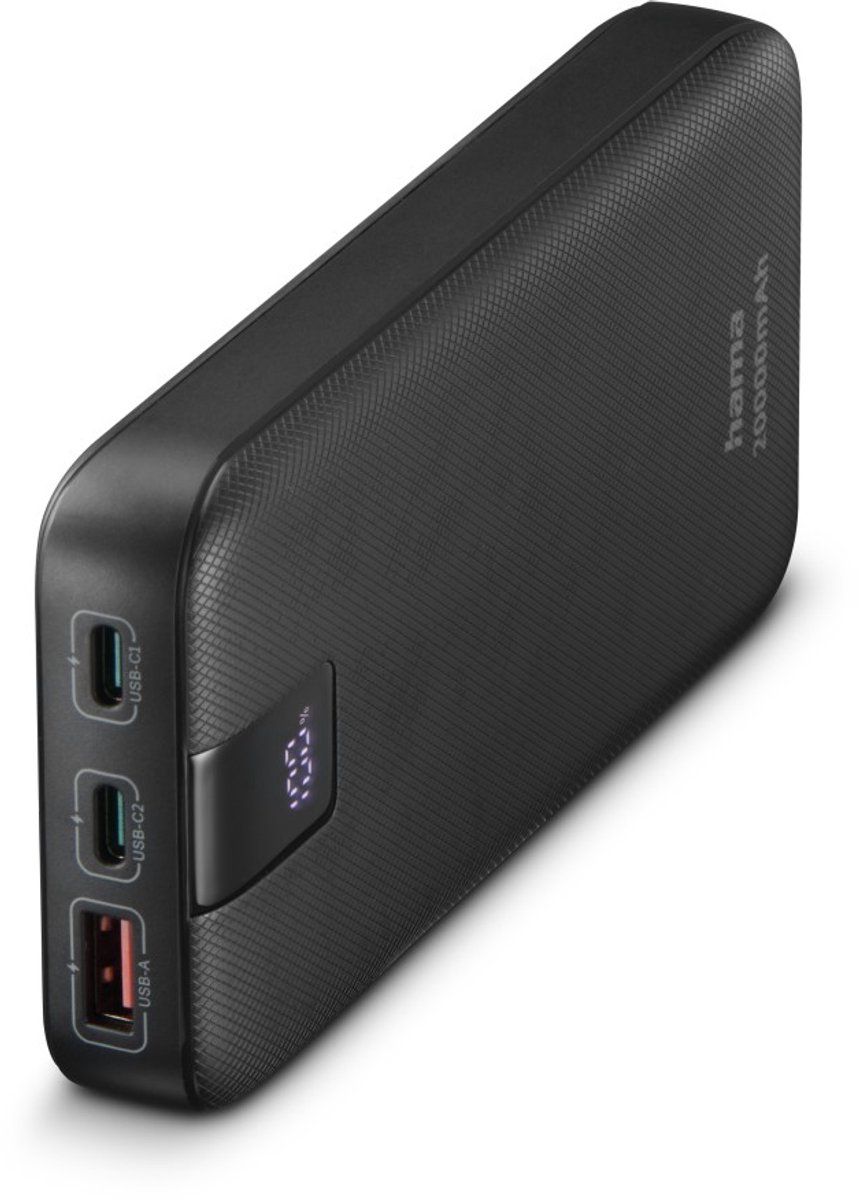 POWERBANK HAMA 00201719 | 20000 MAH | ANTRACITA