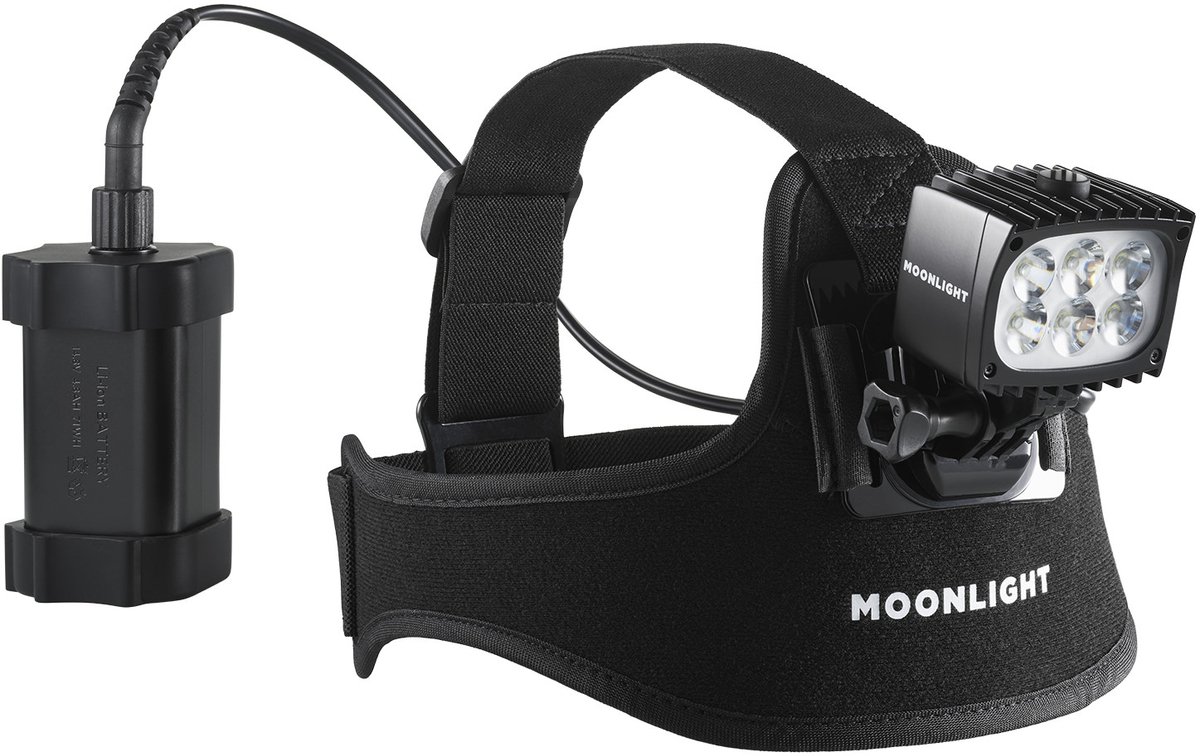 Moonlight Bright as Day 3000 Headlamp T. ONE SIZE Noir Unisexe
