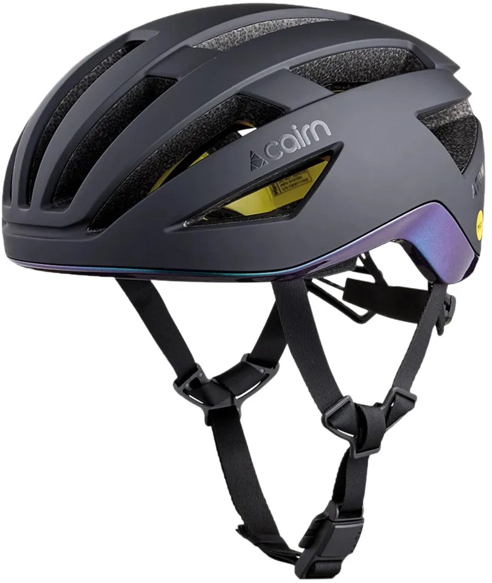 Cairn Atom MIPS, casco de bicicleta, negro
