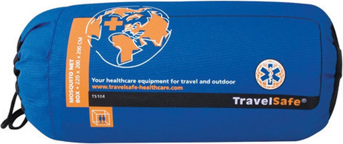 TravelSafe Caja Mosquitera Rectangular, 2 personas.