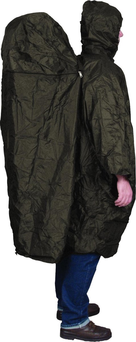 TravelSafe Cubierta de Lluvia con Extensión para Mochila, L/XL, verde oliva
