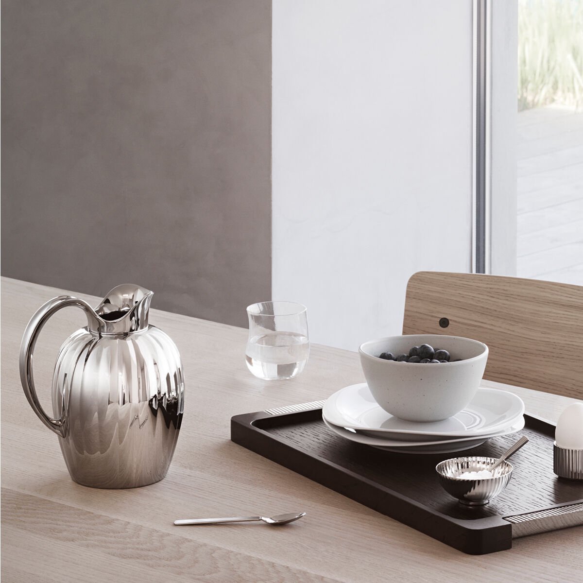 Georg Jensen Bandeja Bernadotte 28x46 cm
