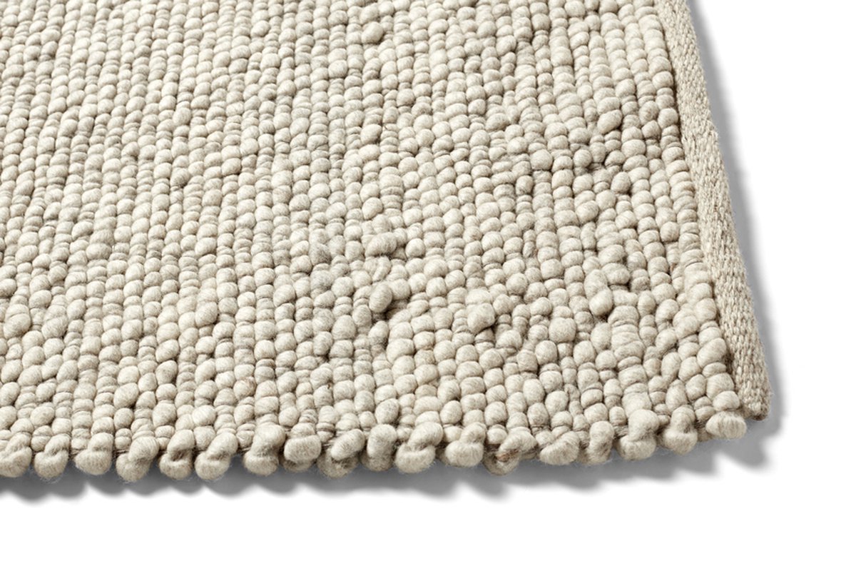 HAY Alfombra de lana Peas Random 200x300 cm Soft grey