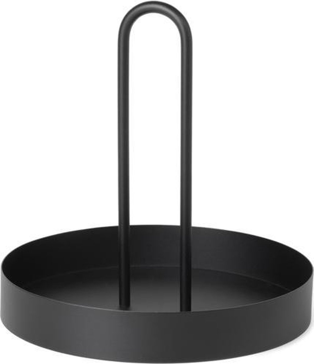 Ferm Living Bandeja Grib Tray Black