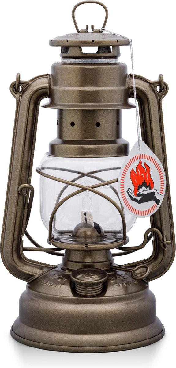 Feuerhand Hurricane Lantern 276, linterna, bronce
