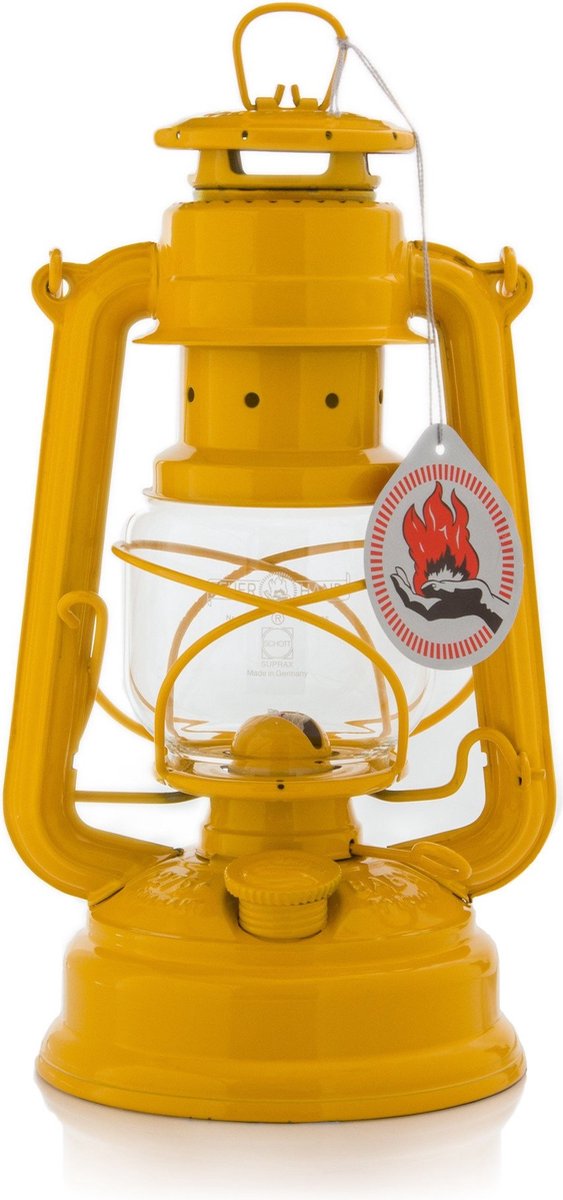 Feuerhand Hurricane Lantern 276, linterna, amarillo señal