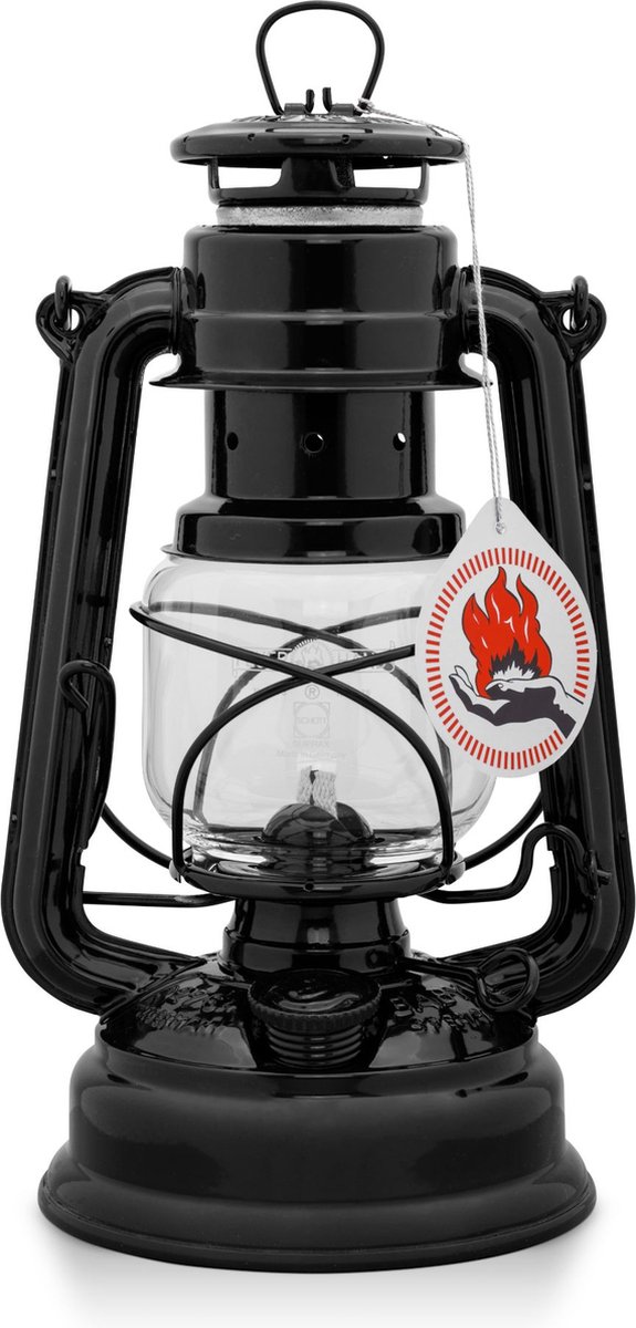 Feuerhand Hurricane Lantern 276, linterna, negro azabache