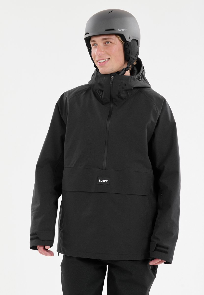 SLOPE Ruki, anorak de esquí, hombre, negro