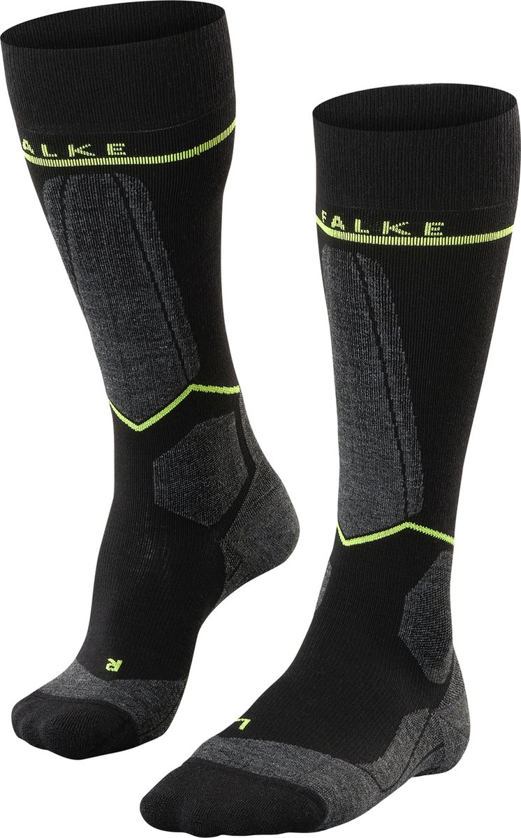 Falke SK Energizing, calze da sci, uomo, nero
