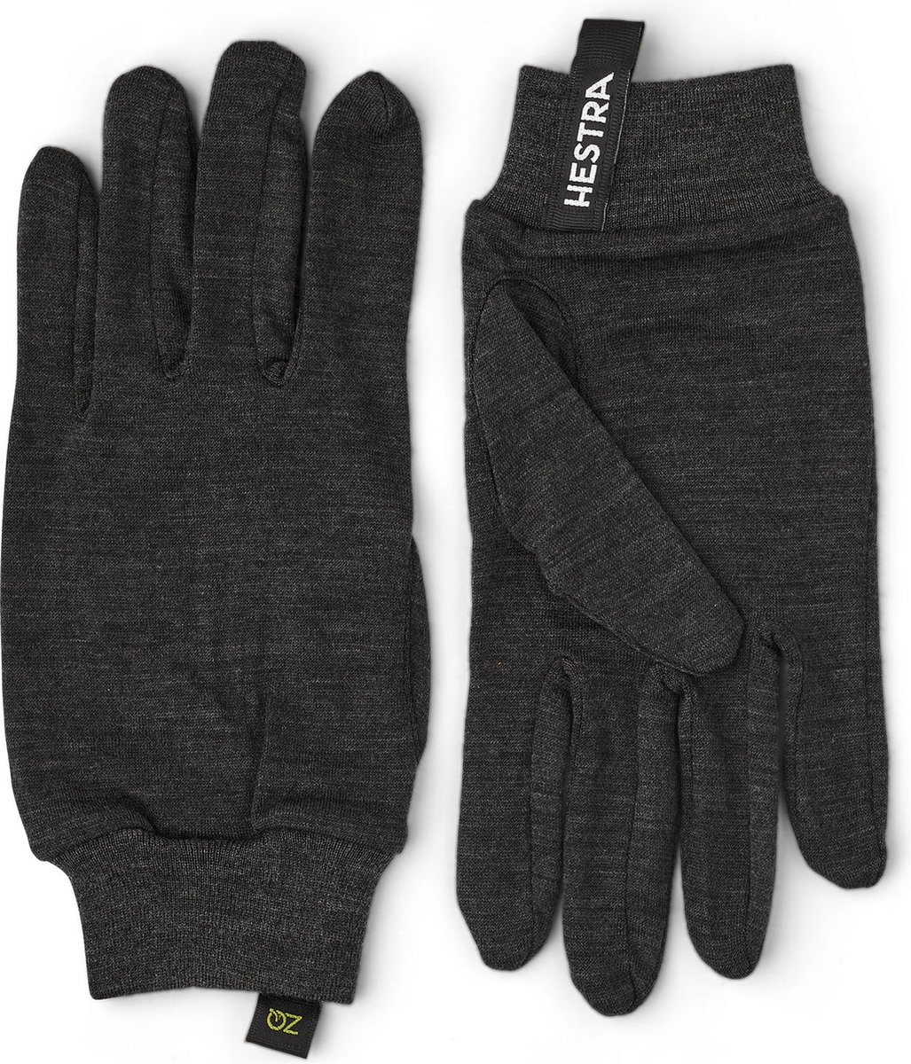 Hestra Merino Wool Liner Active, grigio