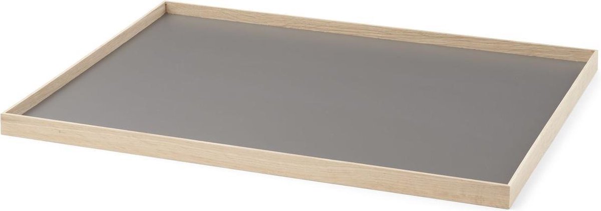 Gejst Bandeja Frame large 35,5x50,6 cm roble-gris claro