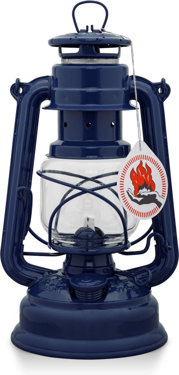 Feuerhand Hurricane Lantern, lanterna, Cobalto Blu