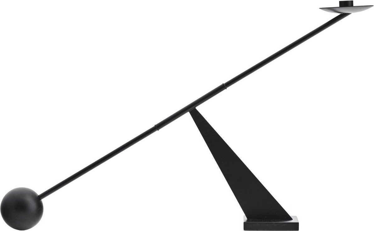 Audo Copenhagen Candelabro Interconnect 70 cm negro