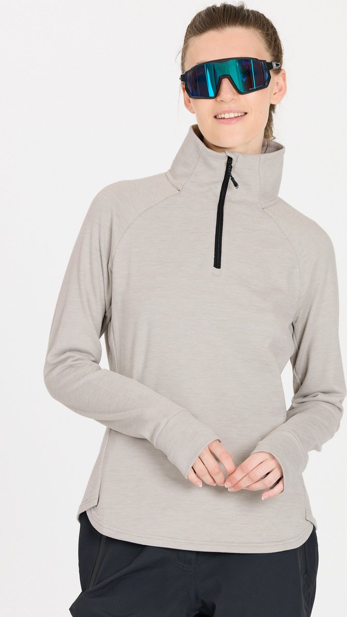 Whistler Kajsa, maglia in pile, donna, grigio