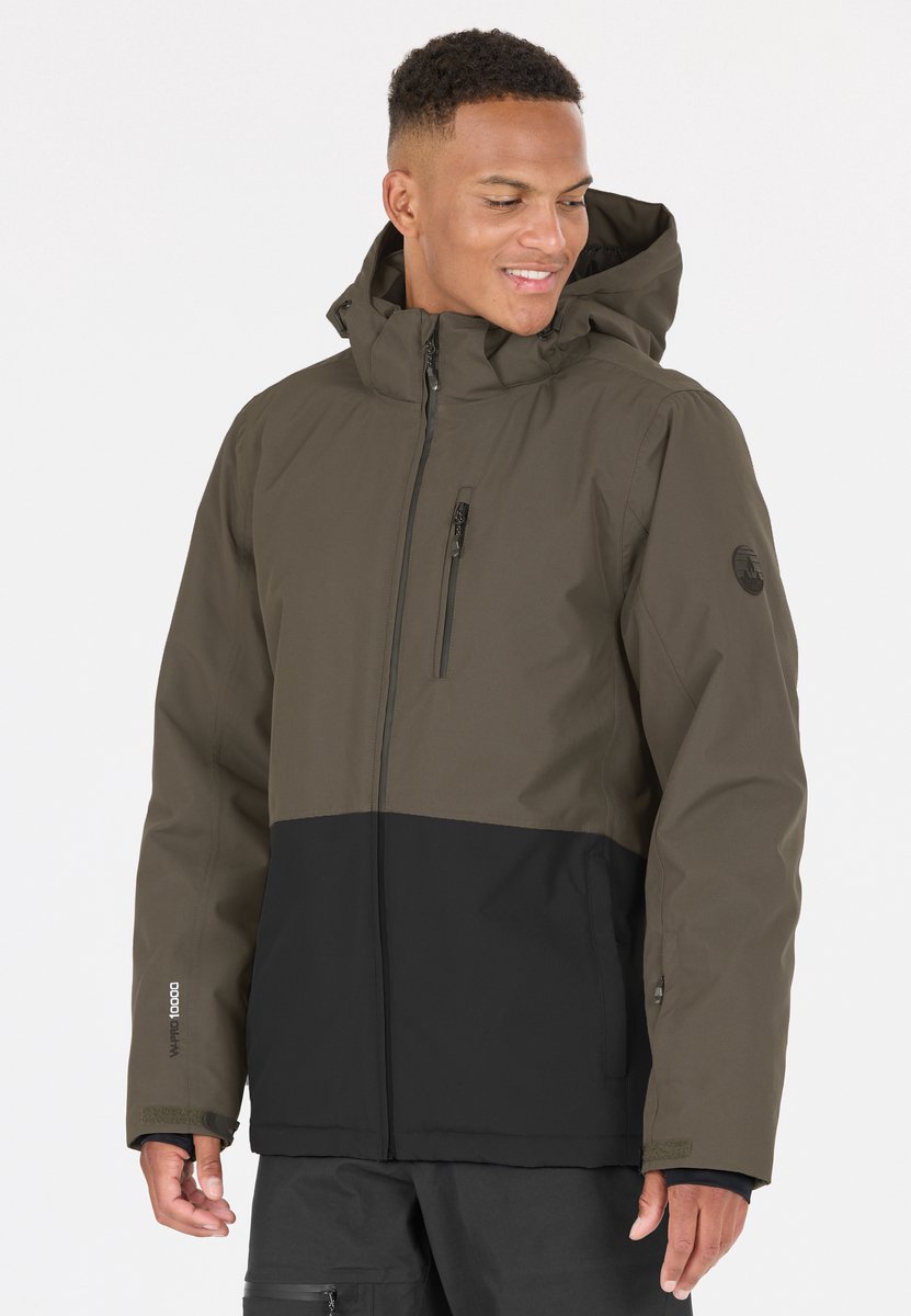 Whistler Drizzle, giacca da sci, uomo, verde scuro