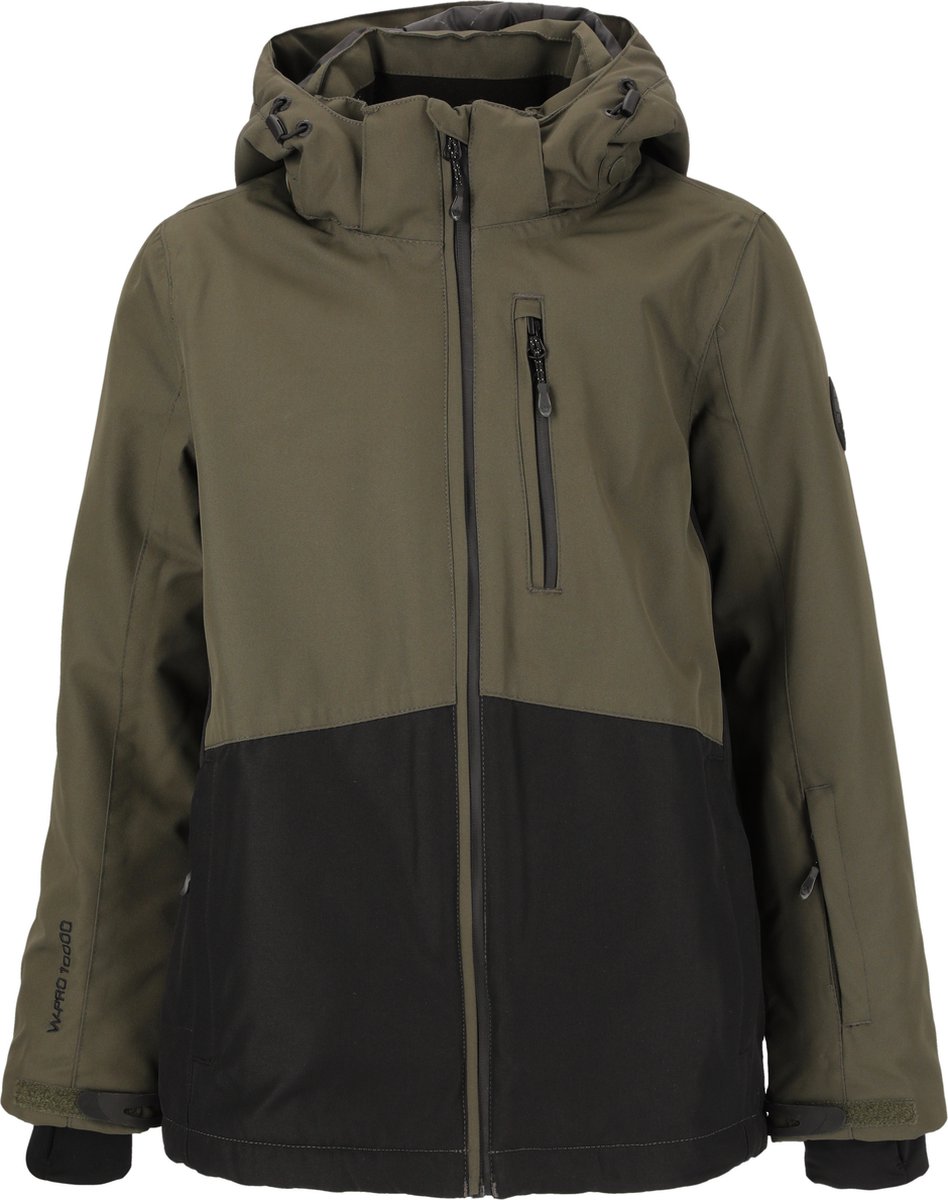 Whistler Drizzle, giacca da sci, junior, verde scuro