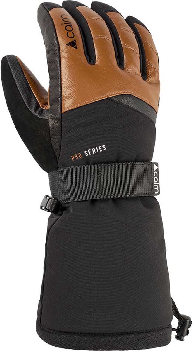 Cairn Kailash 3 C-Tex Pro, guanti da sci, uomo, nero/marrone