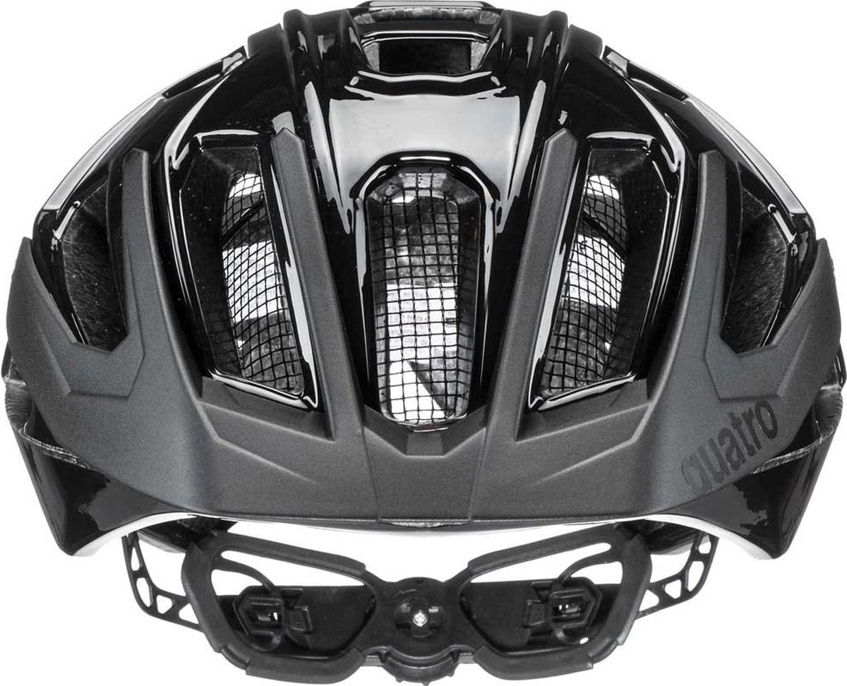 Uvex quatro, casco da bici, nero