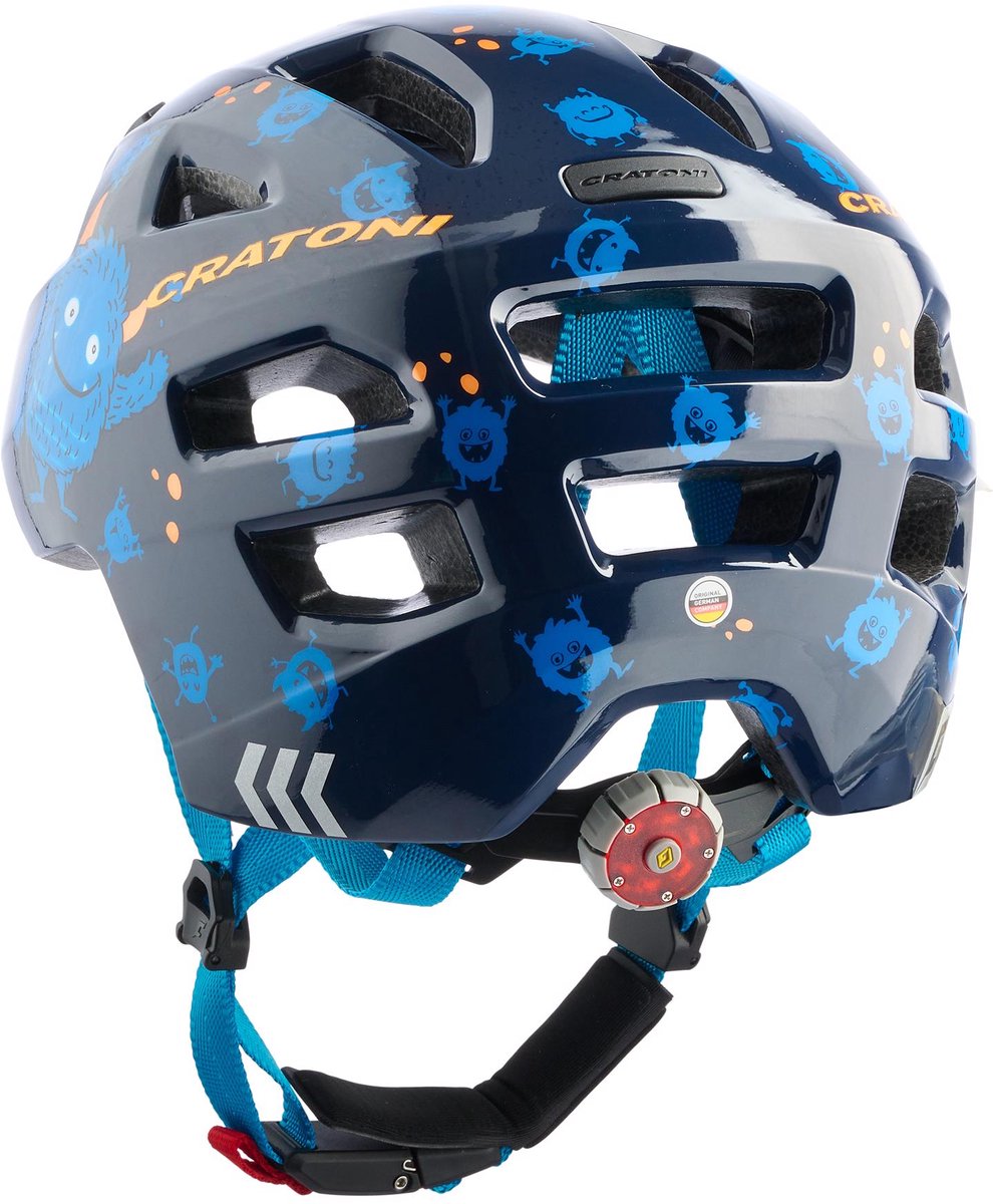 Cratoni Maxster, casco da bicicletta, blu scuro