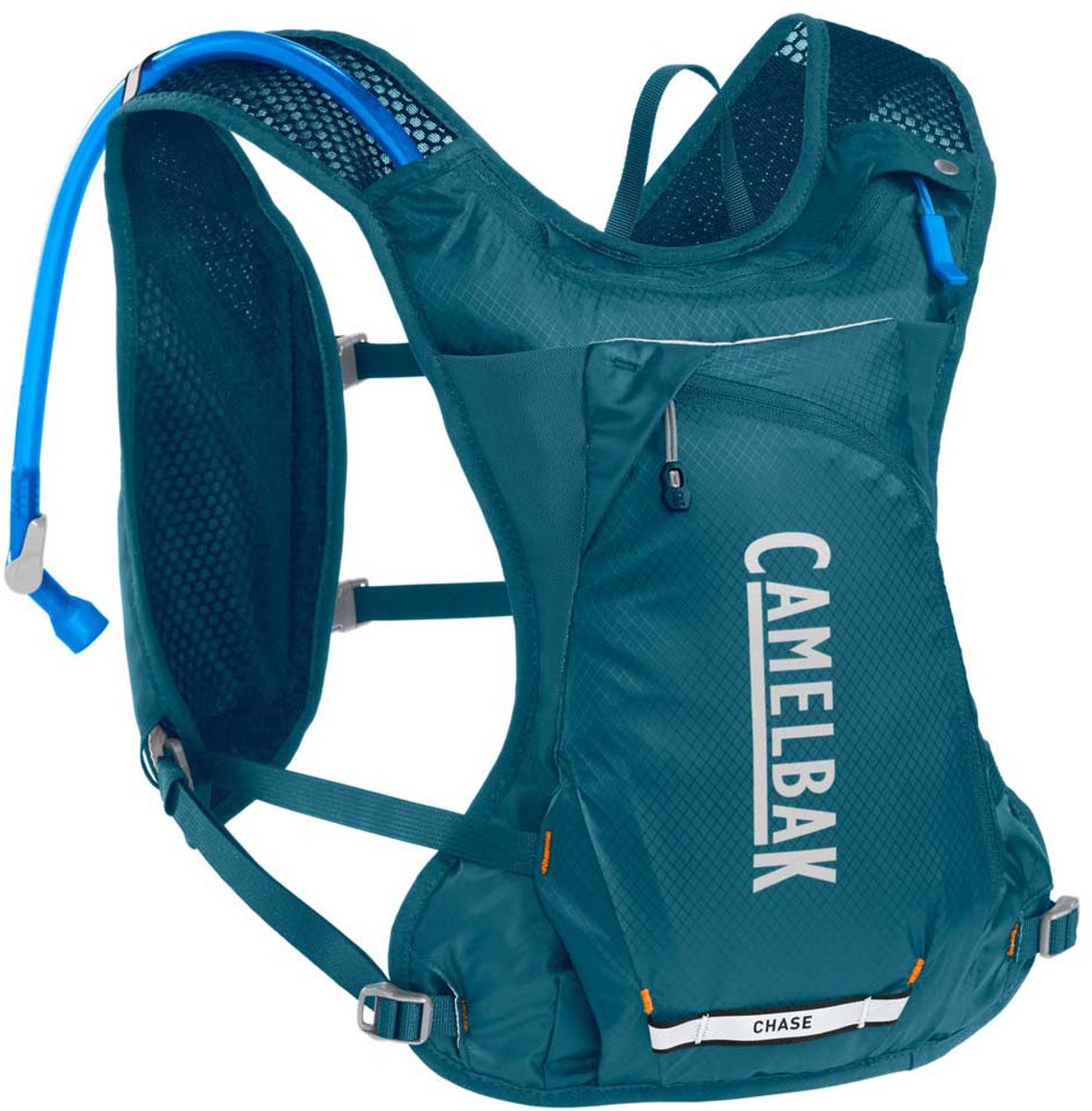 Camelbak Chase Race 4 Vest, gilet da corsa, 1.5L, blu scuro