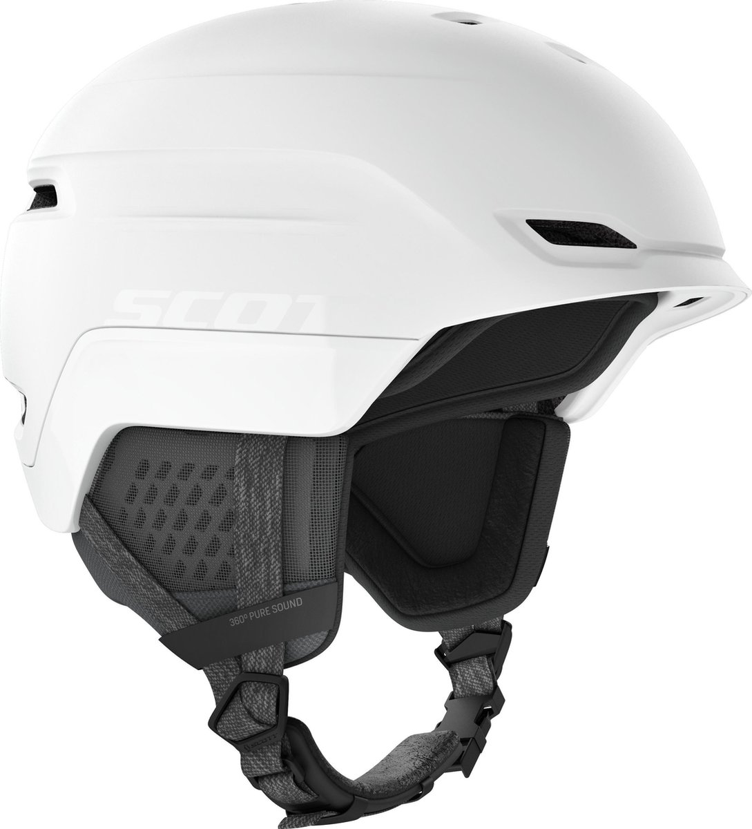 Scott Chase 2 Plus, casco da sci, bianco