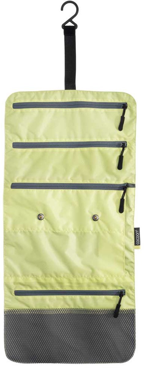 Cocoon Hanging Toiletry Kit Minimalist Light, borsa da toilette, Star Grigio/Wild Lime