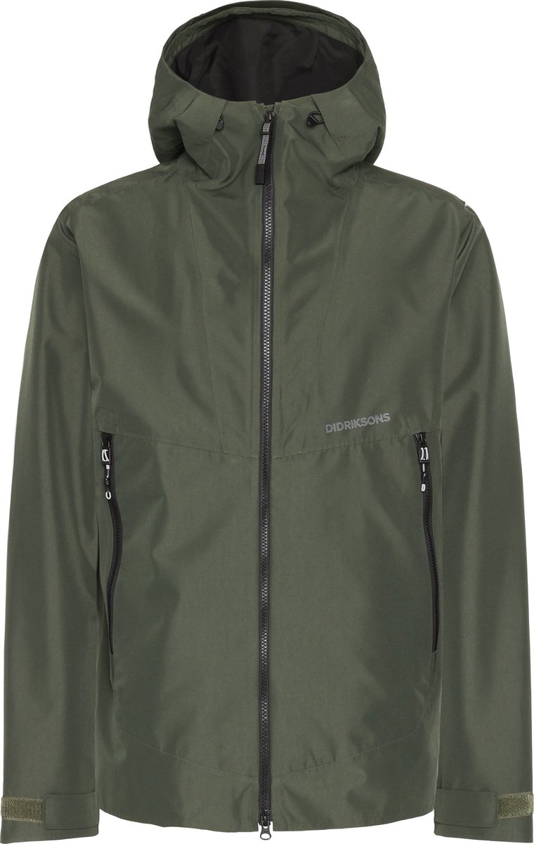 Didriksons Basil, giacca da pioggia, uomo, verde scuro