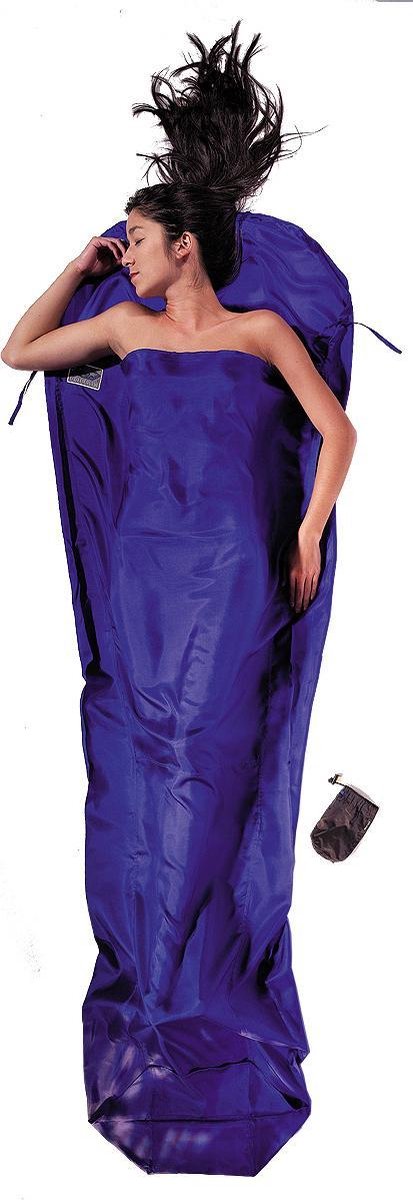 Cocoon MummyLiner, 100% Seta, blu ultramarino