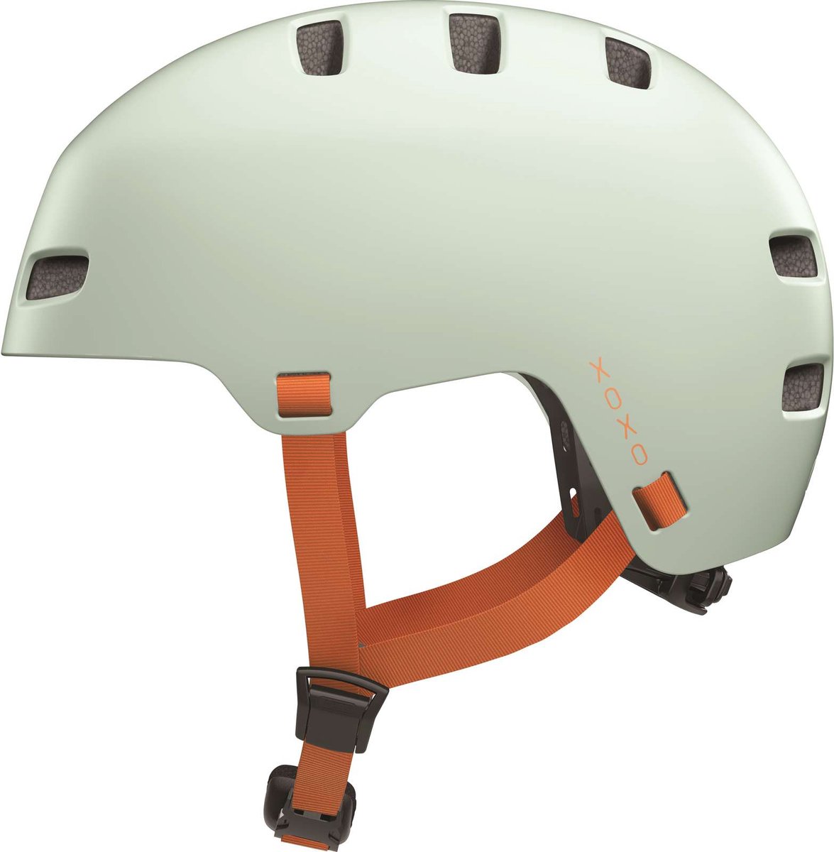 Abus XOXO, casco da bici, verde chiaro
