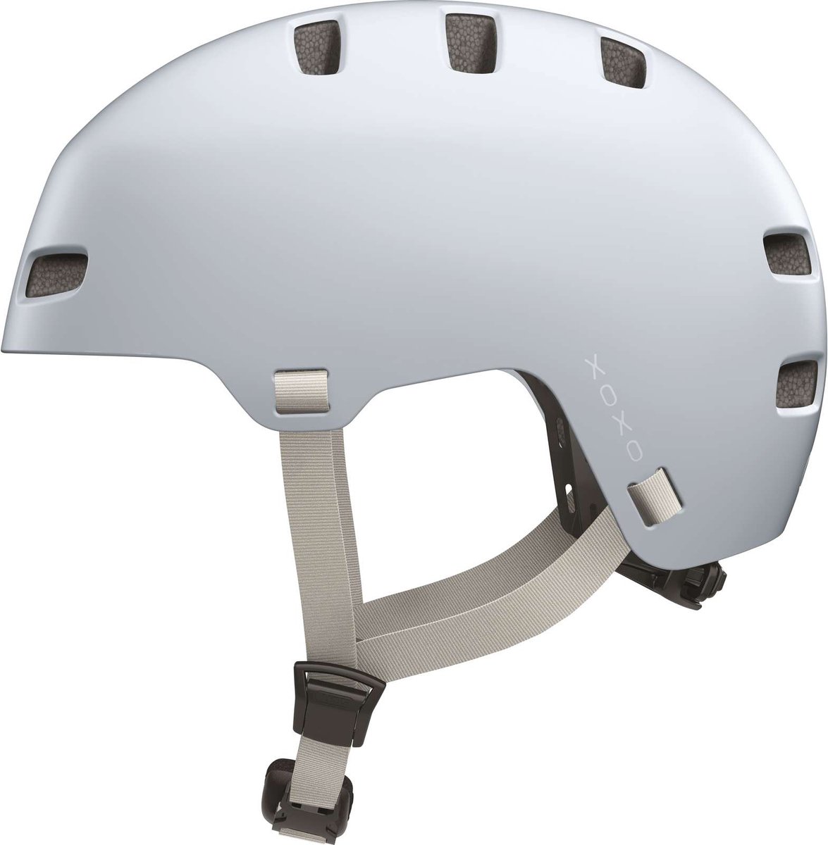Abus XOXO, casco da bici, azzurro