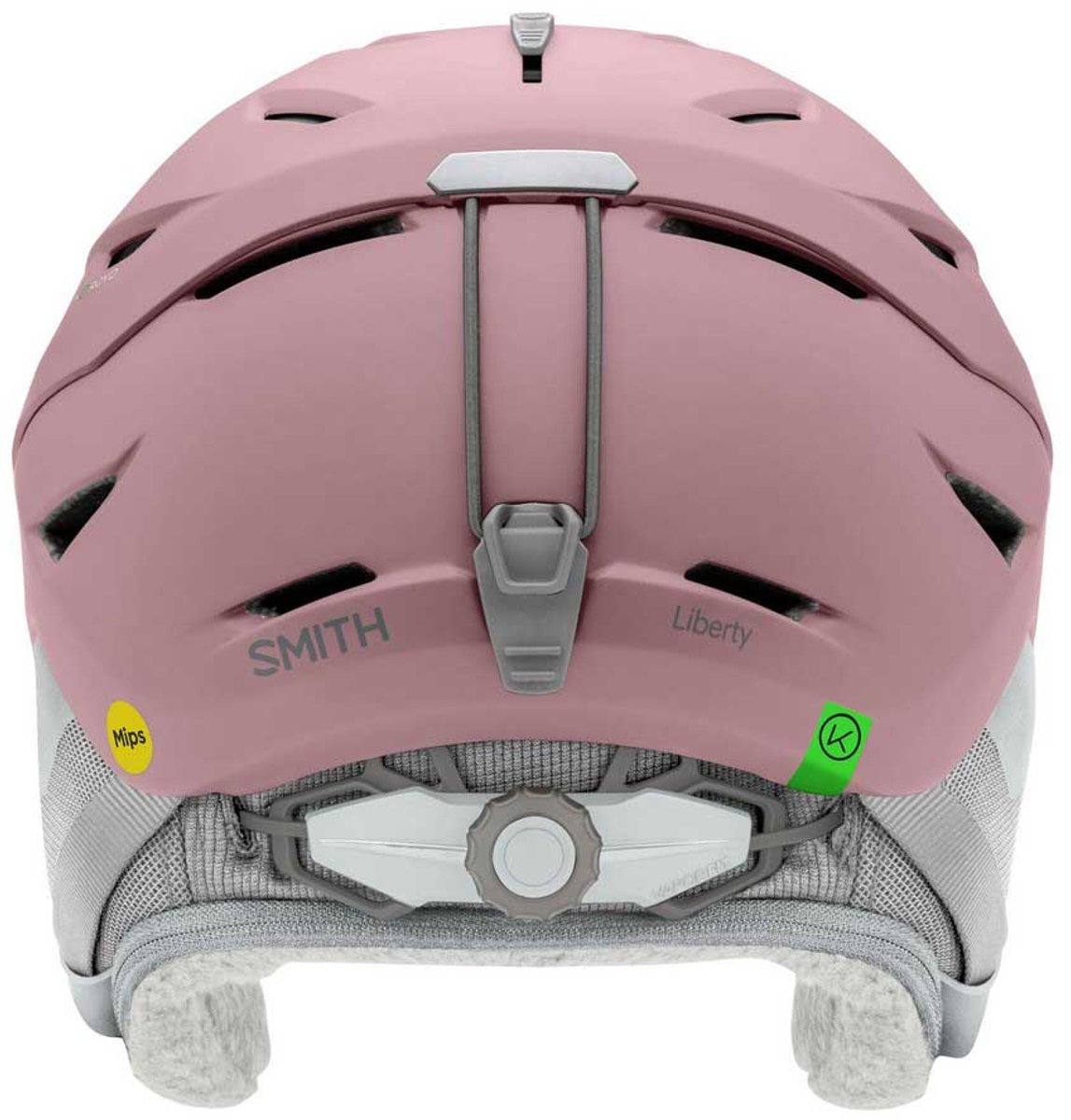 Casco da sci Smith Liberty MIPS, donna, rosa